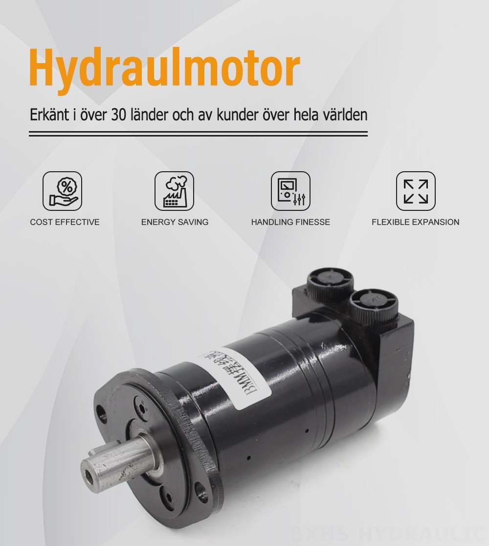 BMM_Cycloidhydraulmotor 8 cc/varv 14 L/min hydraulmotor